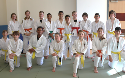 Summer Break Judo Academy 2022 at the Elmbridge Xcel Leisure Complex Walton on Thames